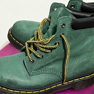 Dr martens suede green us 7